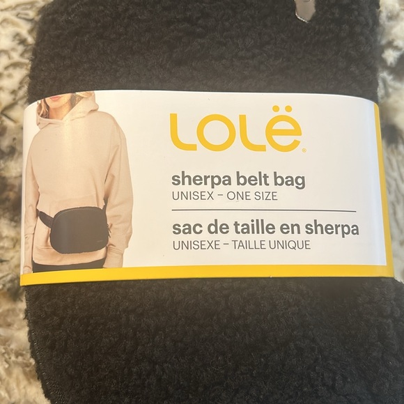 Lole Sherpa Belt Bag, Unisex - One Size, Black - Picture 2 of 5